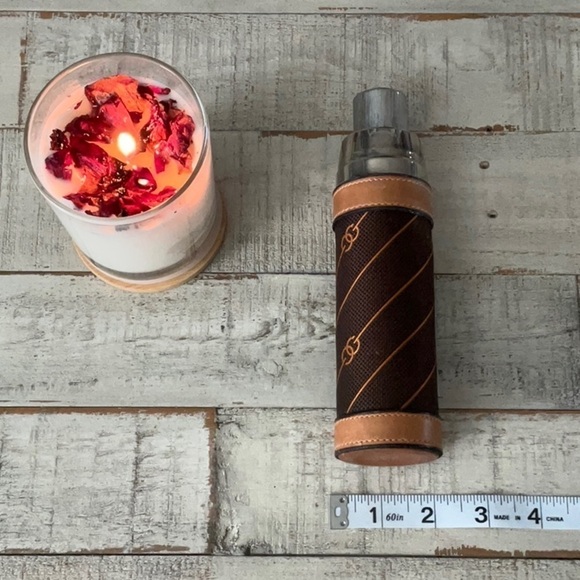1970s Stunning GUCCI Brown Monogram Canvas Thermos Vacuum Flask. - Picture 11 of 12